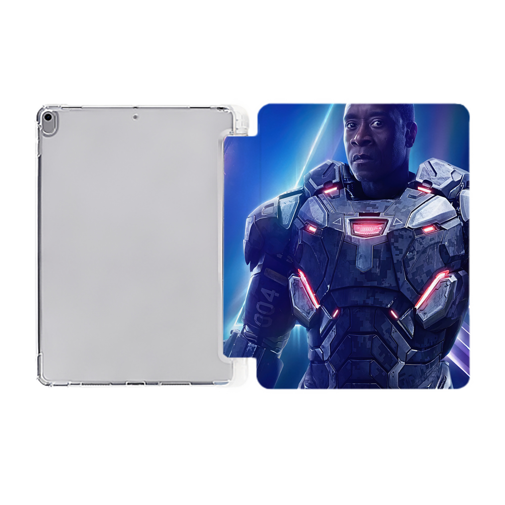 （画像用） アベンジャーズ The Avengers IPad ケース ペン収納付き 三つ折りスタンド PUレザー×シリコン 対応機種9.5/10.5/10.9インチ
